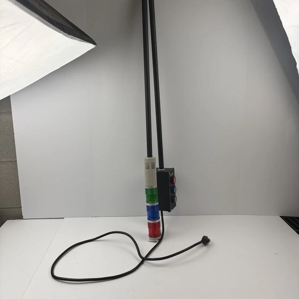 Andon Light 5000702 Tower Light 3 Color Visual Signal Red/Blue/Green With Sound